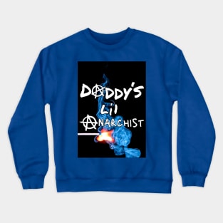 Daddy's Little Anarchy Monkey funtime Family Crewneck Sweatshirt